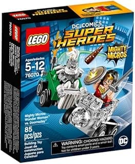 Super Heroes Mighty Micros: Wonder Woman Vs. Doomsday 76070 Building Kit LEGO Set #76070 Discount Deal - Save 15.2% OFF MSRP