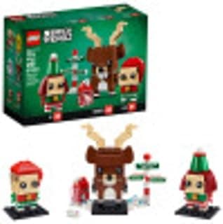 Brickheadz Reindeer, Elf and Elfie 40353 Building Toy (281 Pieces) LEGO Set #40353 Discount Deal - Save 20.8% OFF MSRP