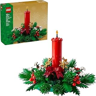Christmas Table Decoration Building Toy for Kids - Brick-Built Holiday Centerpiece & Festive Room Decor - Christmas Craft for Girls & Boys, Ages 12+ - Gift Idea for Families - 40743 LEGO Set #40743 Discount Deal - Save 37.5% OFF MSRP