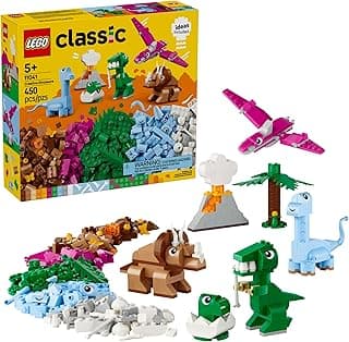 Classic Creative Dinosaurs Toy - Building Blocks Toy for Kids, Boys and Girls, Ages 5+ - Learning and Educational Toy for Preschool - Gift Idea for Birthdays - 11041 LEGO Set #11041 Discount Deal - Save 20.0% OFF MSRP