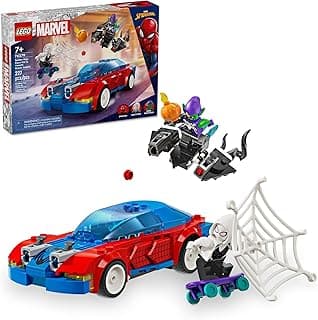 Marvel Spider-Man Race Car & Venom Green Goblin, Marvel Building Toy for Kids with Ghost-Spider Minifigure and Buildable Race Car Toy, Spider-Man Gift for Boys and Girls Ages 7 and Up, 76279 LEGO Set #76279 Discount Deal - Save 15.0% OFF MSRP
