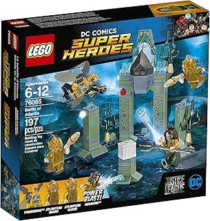 Super Heroes 76085 Battle of Atlantis (197 Piece) LEGO Set #76085 Discount Deal - Save 22.5% OFF MSRP